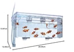 Marina Fluval Hang-On yetiştirme havuzu L, 1,9 l kapasiteli, balıklar için, akvaryum için
