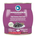 Marmarabirlik Doğal Salamura 291-320 KB S Siyah Zeytin Teneke 2 KG