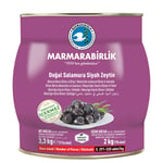 Marmarabirlik Doğal Salamura 291-320 KB S Siyah Zeytin Teneke 2 KG