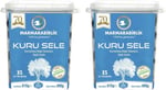 Marmarabirlik Kuru Sele Siyah Zeytin, XS Boy 321-350 Adet/kg, 800g, 2'li Paket