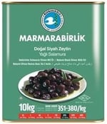 Marmarabirlik Yağlı Salamura Siyah Zeytin 10 Kg (351-380 Kalibre)