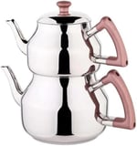 Marmaris Mega Boy 4,9 Lt Paslanmaz Çelik Çaydanlık Rosegold K316