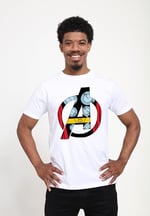 Marvel Avenger Thor Costume Bisiklet Yaka T-Shirt Tişört Erkek