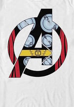 Marvel Avenger Thor Costume Bisiklet Yaka T-Shirt Tişört Erkek
