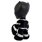 Marvel Black Panther Heart of Wakanda Peluş Figür, Işıklı ve Sesli, Siyah Panter Yumuşak Bebek Hayranları ve Koleksiyoncular için