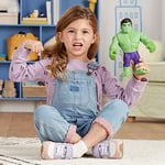 Marvel Spidey and His Amazing Friends 22,5 cm Uzunluğunda Büyük Boy Hulk Aksiyon Figürü, Okul Öncesi