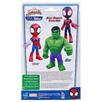 Marvel Spidey and His Amazing Friends 22,5 cm Uzunluğunda Büyük Boy Hulk Aksiyon Figürü, Okul Öncesi