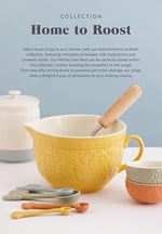 Mason Cash Home to Roost Karıştırma Kasesi | Kabartmalı Tavuk ve Horoz Tasarımlı 24cm Toprak Kap | Hamur, Pasta ve Kek Karıştırma için Klasik Fırın Malzemeleri | Bulaşık Makinesi ve Dondurucuda