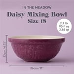 Mason Cash In The Meadow S18 2.85 Qt Seramik Karıştırma Kasesi | Papatya