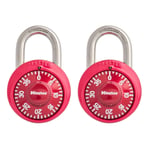 Master Lock 1530T Soyunma Kilidi Kombinasyon Asma Kilit, 2 Adet (1'li Paket) Renkler Değişebilir