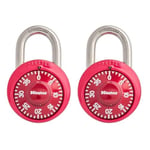 Master Lock 1530T Soyunma Kilidi Kombinasyon Asma Kilit, 2 Adet (1'li Paket) Renkler Değişebilir
