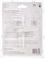 Master Lock 715DAT Örgülü Çelik Araba Kapak Kablosu, Lamine Çelik Asma Kilit, 2,1 m kablo ve 1-1/8 inç Geniş Kilit
