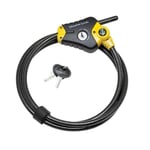 Master Lock 8413DPF Python kablolu kilit, anahtarlı, 1 adet