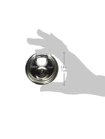 Master Lock Anahtarlı 40D Paslanmaz Çelik Discus Asma Kilit, Gümüş