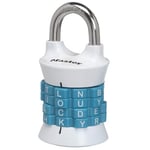 Master Lock Dikey Zuruecksetzbar kelime kombinasyon asma kilit, 1535DWD