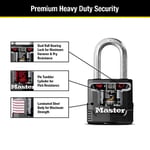 Master Lock M115XTRILF Magnum Ağır Hizmet Tipi Anahtarlı Dış Mekan Asma Kilit, 3'lü Paket Anahtarlı-Aynı