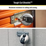 Master Lock M50XD Magnum Ağır Hizmet Paslanmaz Çelik Discus Asma Kilit, Anahtarlı, Gümüş