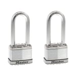 Master Lock M5XTLJ Magnum asma kilit, anahtarlı, 2 adet, aynı anda kapanır