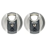 Master Lock Sağlam Diskli Asma Kilit, M40EURT, Depolama Üniteleri, Bahçe Kulübeleri, Garajlar, Römorklar ve Daha Fazlası için Uygundur