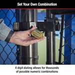 Master Lock Şifreli kilit, iç ve dış asma kilit, sıfırlanabilir şifreli kilit, 175D