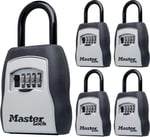 Master Lock Tuş Kilidi Kutusu, Ev Anahtarları için Dış Mekan Kilit Kutusu, Şifreli Kilitli Anahtar Kasası, 5 Anahtar Kapasitesi