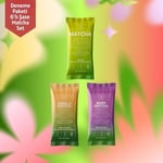 Matcha Deneme Seti 6'lı - Saf, Vanilya, Böğürtlen Aromalı Deneme Matcha Seti 6x3 gr