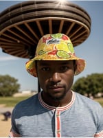 MATCO Bucket Hat Matco Desenli Renkli Balıkçı Şapka