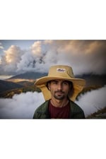 MATCO Matco Tech Sun Hat (BALIKÇILIK, YELKENCİLİK VE HER TÜRLÜ DOĞA SPORLARI IÇİN) açık kahve Standart