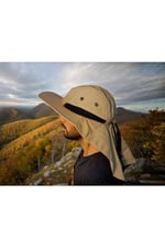 MATCO Matco Tech Sun Hat (BALIKÇILIK, YELKENCİLİK VE HER TÜRLÜ DOĞA SPORLARI IÇİN) açık kahve Standart