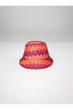 MATCO Renkli Desenli Unisex Balıkçı (BUCKET) Şapka-1