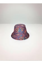 MATCO Renkli Desenli-Unisex Balıkçı (BUCKET) Şapka desenli Standart