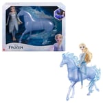 Mattel Disney Karlar Ülkesi Elsa ve Güzel Atı Nokk Disney Karlar Ülkesi oyuncakları, Elsa bebek ve Su Nokk'u figürü HLW58