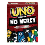 Mattel Games UNO No Mercy Kartlar Çocuklara, yetişkinlere, aileyle bir araya gelinen akşamlara, partilere ve seyahatlere yönelik UNO No Mercy Kart Oyunu HWV18