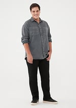 Mavi Hasan Siyah Comfort Jean Pantolon Renkli W42 x L32 X