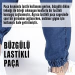 Mavi Kot Kargo Pantolon - Likralı Mavi Kargo Pantolon - Erkek Outdoor Pantolon - Erkek Kot Pantolon