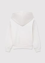 Mavi Logo Baskılı Beyaz Kapüşonlu Sweatshirt 6610110-70057