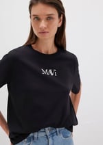 Mavi Logo Baskılı Beyaz Tişört Regular Fit/Normal Kesim 1611594-620