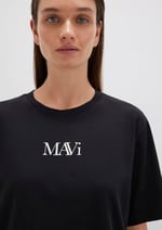 Mavi Logo Baskılı Beyaz Tişört Regular Fit/Normal Kesim 1611594-620