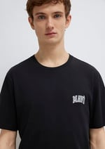 Mavi Logo Baskılı Siyah Tişört Regular Fit/Normal Kesim 0611714-900