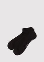Mavi Siyah Havlu Patik Çorap 091992-900 Siyah-900 One Size