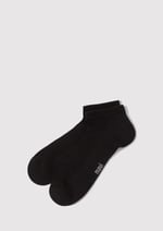 Mavi Siyah Havlu Patik Çorap 091992-900 Siyah-900 One Size
