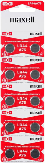Maxell Alkaline LR44 düğme pil (10'lu paket)