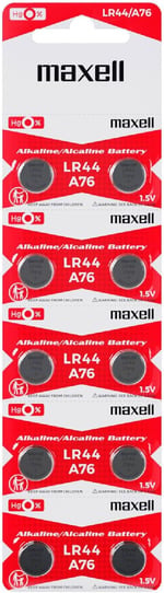 Maxell Alkaline LR44 düğme pil (10'lu paket)