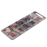 Maxell CR2025 piller, 5 adet, Lityum, 3 V, 170 mAh, gri