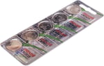 Maxell CR2025 piller, 5 adet, Lityum, 3 V, 170 mAh, gri