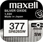 Maxell Sılver Oxide 377 SR626SW Pil 10'lu Paket