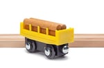 Maxim Enterprise ahşap Demiryolu LOG Car.
