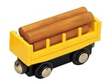 Maxim Enterprise ahşap Demiryolu LOG Car.
