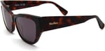 Maxmara Marka MM 0041S 52A KAHVERENGİ KEMİK Cerceve FÜME Cam Güneş Bayan Gözlügü