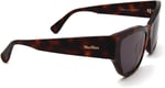 Maxmara Marka MM 0041S 52A KAHVERENGİ KEMİK Cerceve FÜME Cam Güneş Bayan Gözlügü
